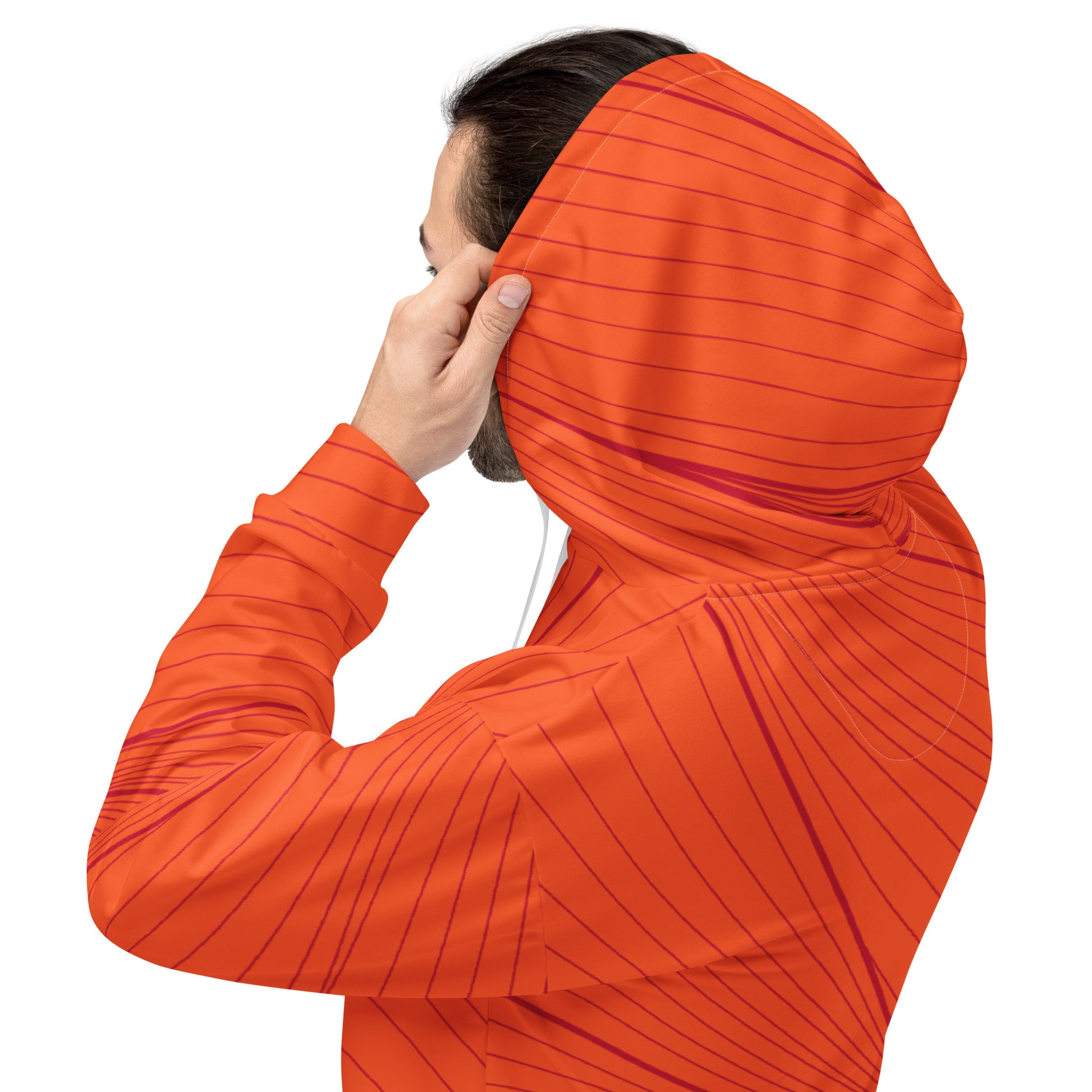 Unisex Orange Hoodie - Comfortable & Stylish - Aura & Apparel