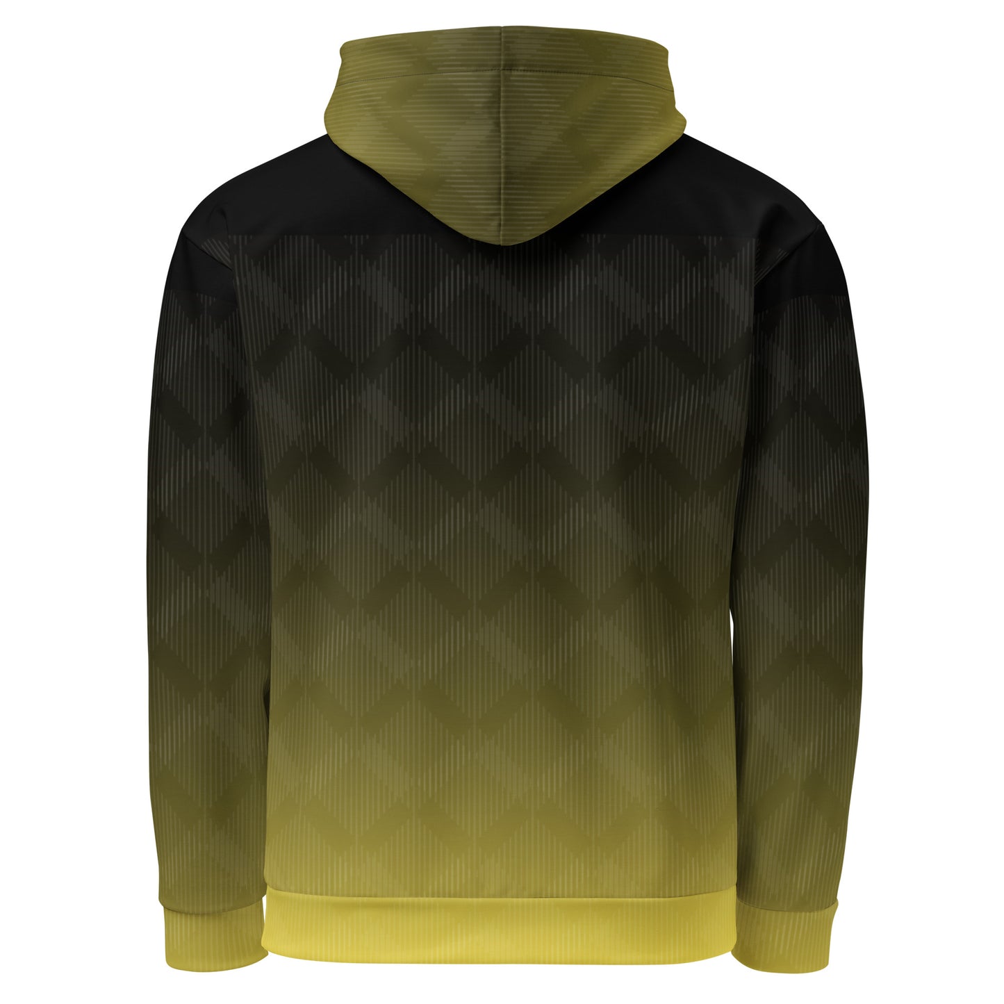 Unisex Hoodie Black & Yellow - Soft Fleece Hoodie - Aura & Apparel