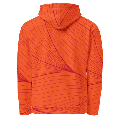 Unisex Orange Hoodie - Comfortable & Stylish - Aura & Apparel