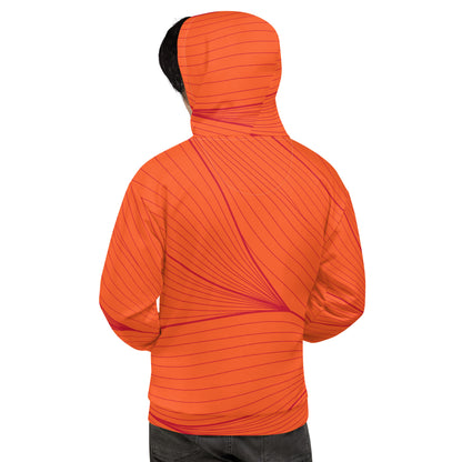 Unisex Orange Hoodie - Comfortable & Stylish - Aura & Apparel