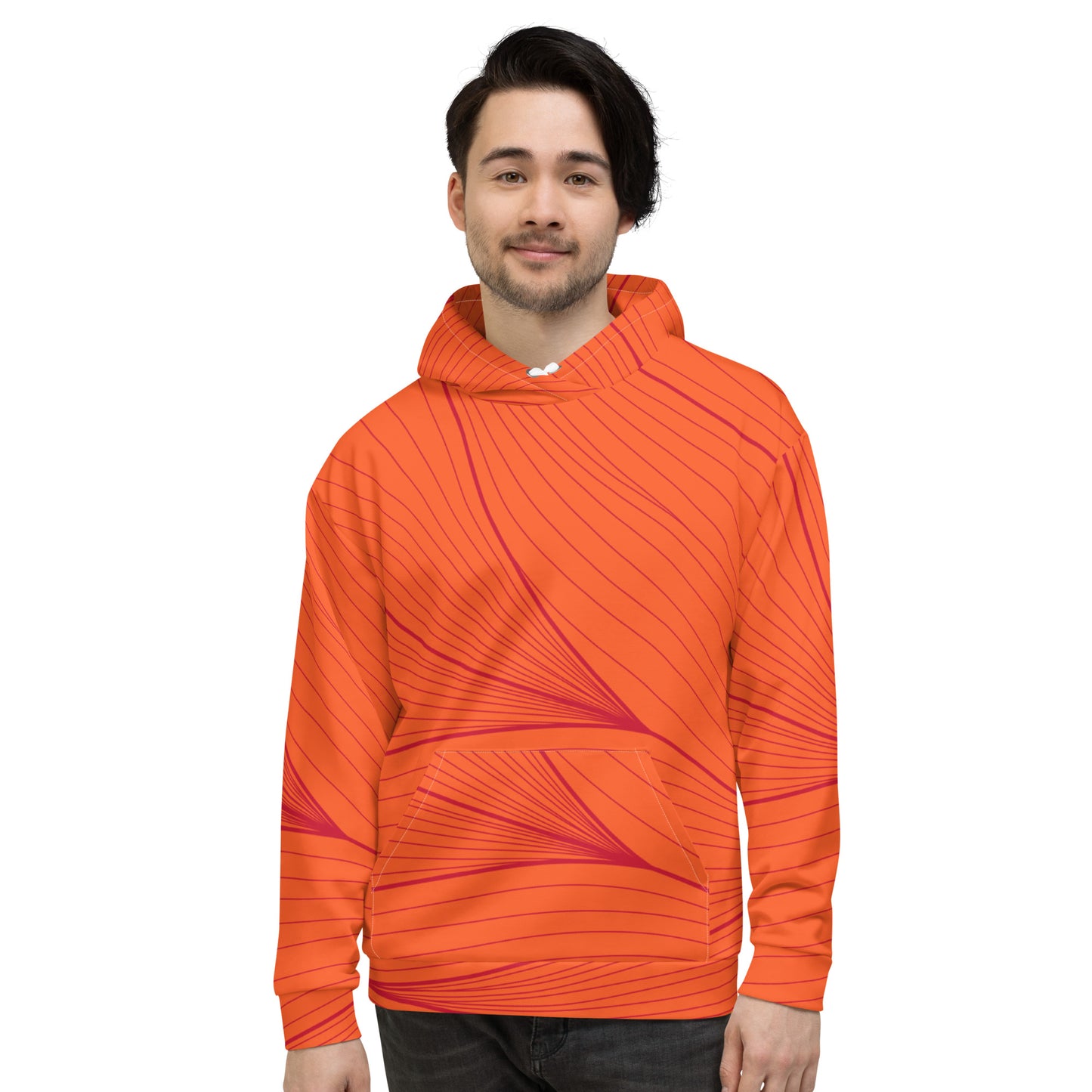 Unisex Orange Hoodie - Comfortable & Stylish - Aura & Apparel