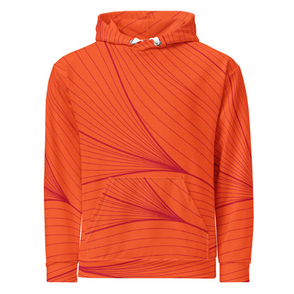 Unisex Orange Hoodie - Comfortable & Stylish - Aura & Apparel