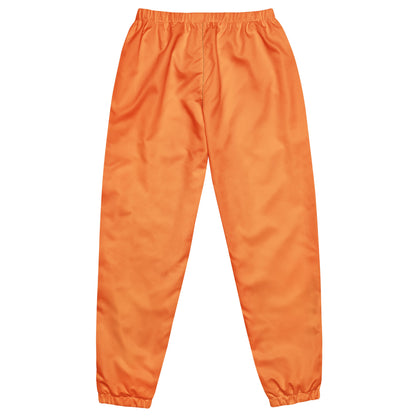 Unisex Track Pants – Solid Orange - Aura & Apparel