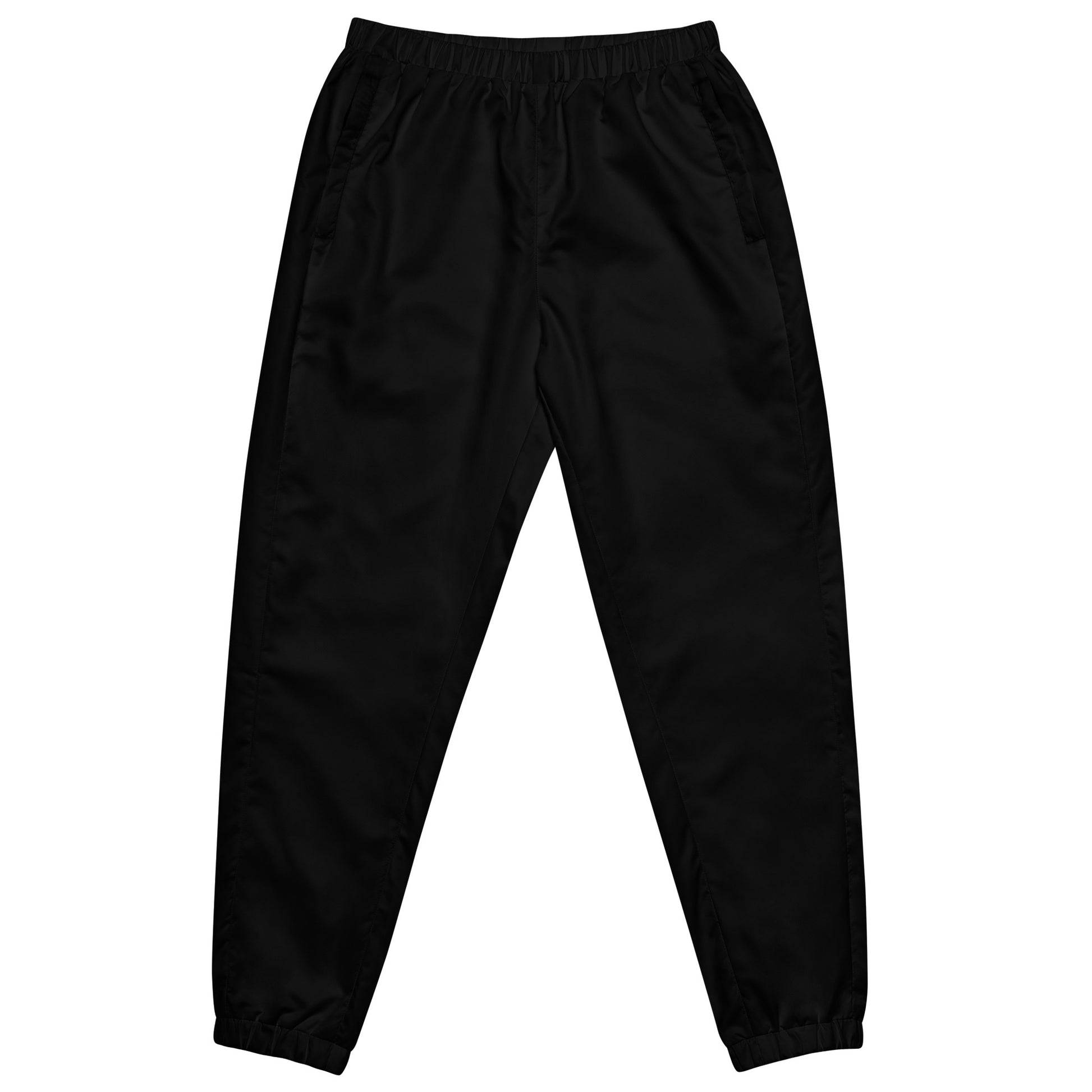 Unisex Track Pants Solid Black - Aura & Apparel