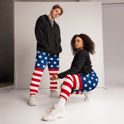 Unisex Track Pants - U.S.A Track Pants - Aura & Apparel