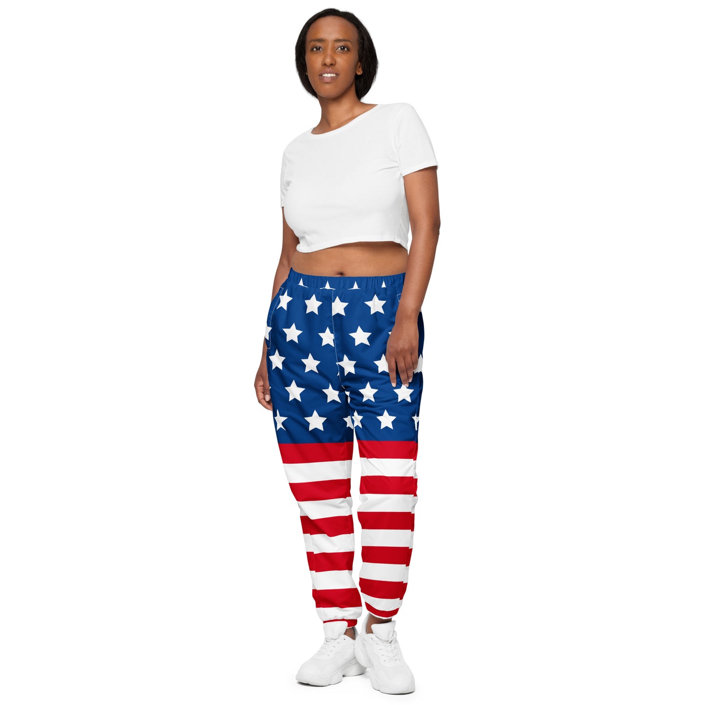 Unisex Track Pants - U.S.A Track Pants - Aura & Apparel