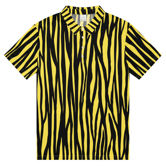 Slim Fit Polo Shirt - Zebra Yellow - Aura & Apparel