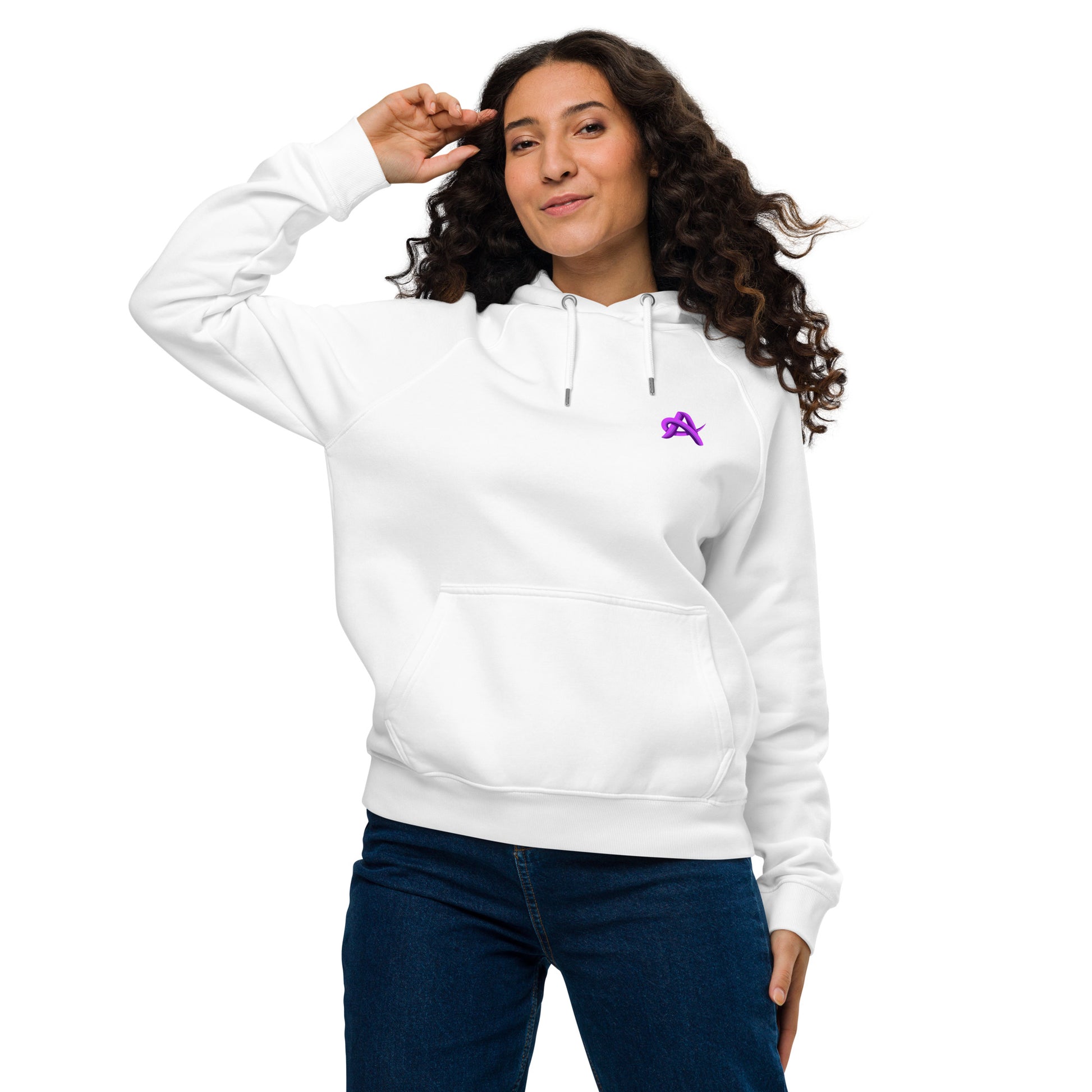 Unisex Eco Raglan Hoodie - Sustainable & Stylish - Aura & Apparel